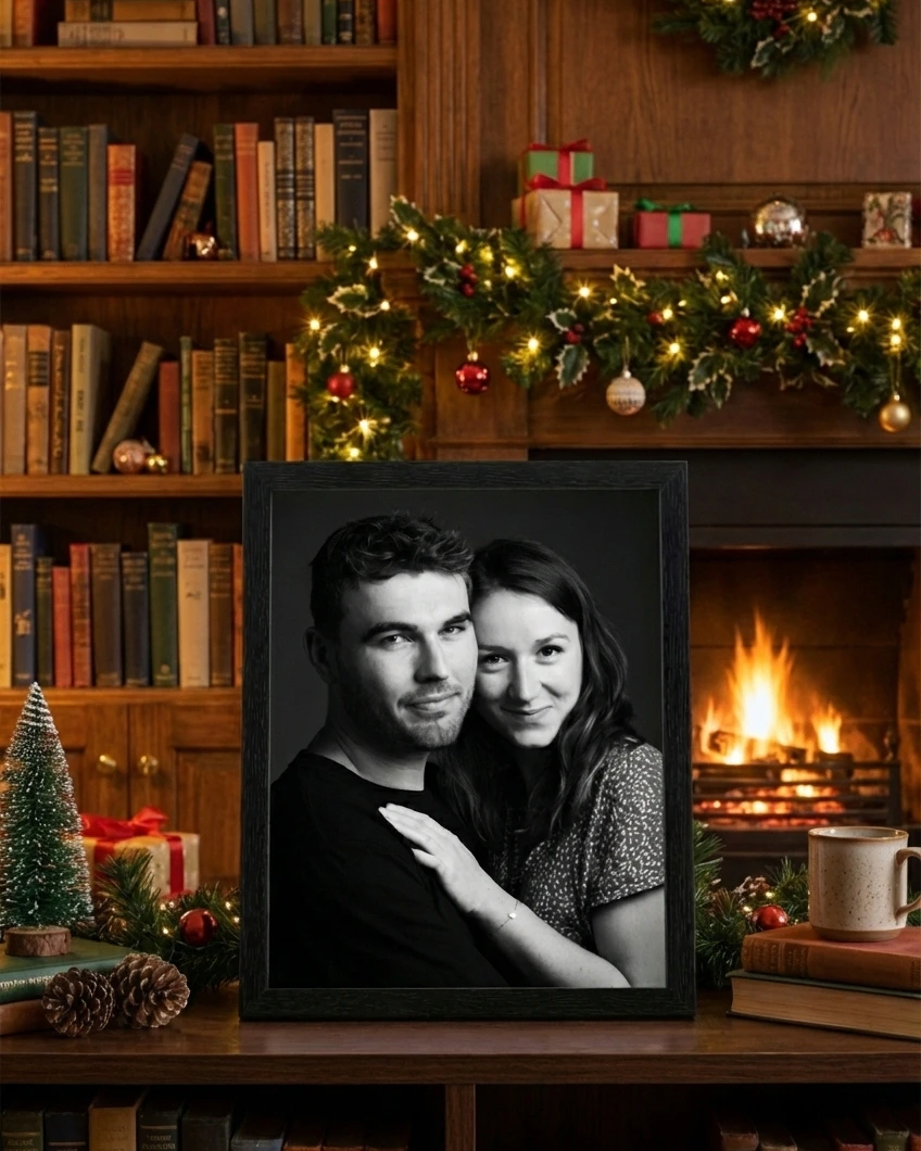 Idée cadeau de Noël - Séance + Photo encadrée 20x30cm pour 49€ - Photographe à Montélimar - Giuseppina Lucchesi PHOTOgraphia