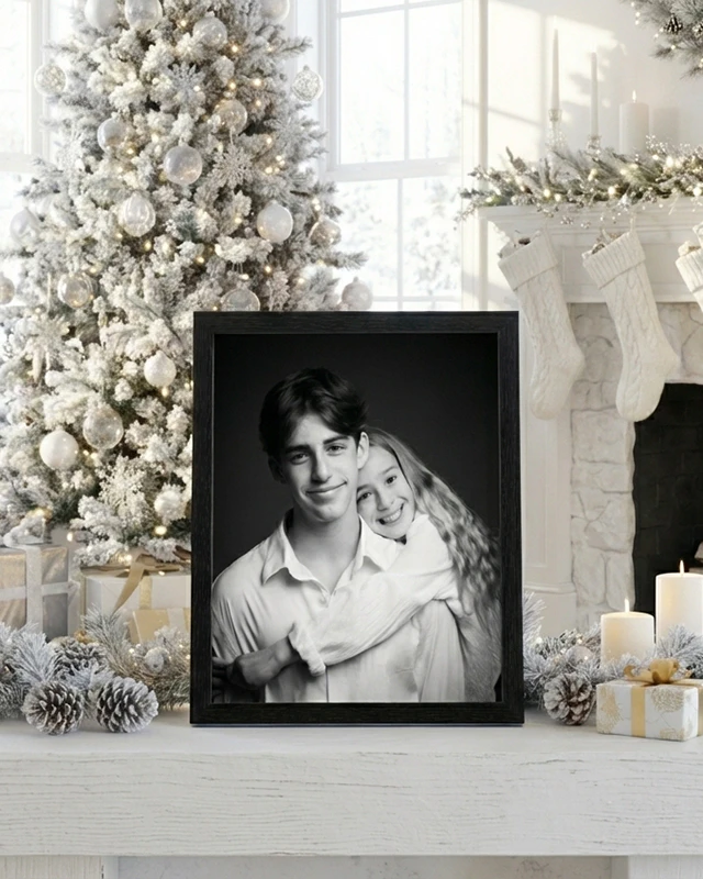 Idée cadeau de Noël - Séance + Photo encadrée 20x30cm pour 49€ - Photographe à Montélimar - Giuseppina Lucchesi PHOTOgraphia